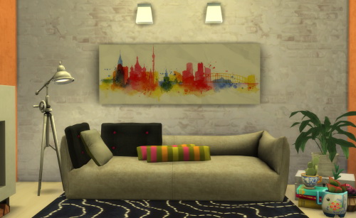  Chillis Sims: City Painting