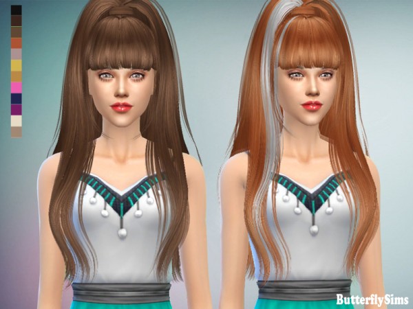  Butterflysims: B flysims hair af029 No hat
