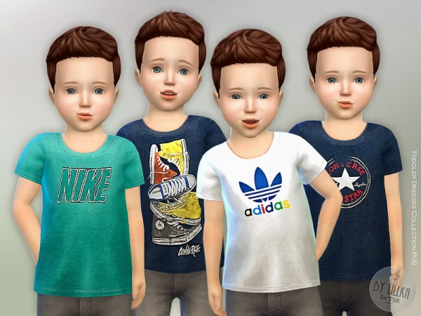  The Sims Resource: T Shirt Toddler Boys P01by lillka