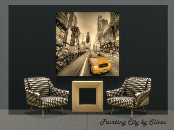  The Sims Resource: Painting City by Olivas