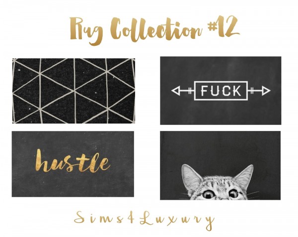  Sims4Luxury: Rug Collection 12