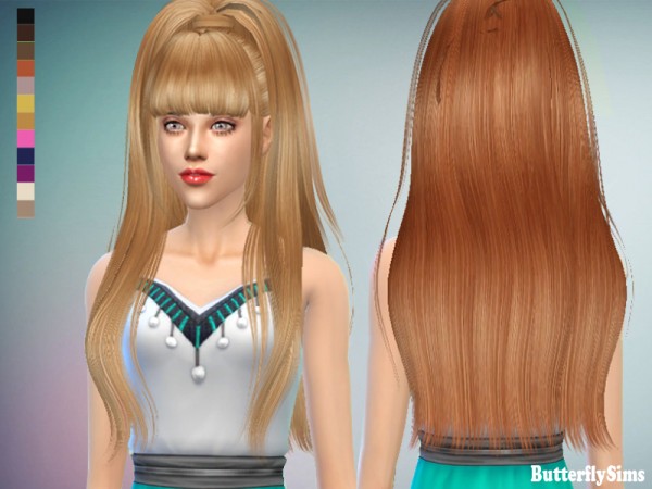 Butterflysims: B flysims hair af029 No hat