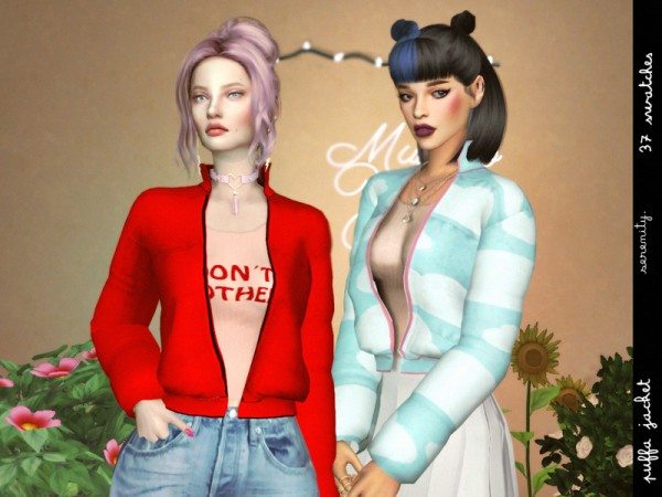  The Sims Resource: Puffa Jacket by serenity cc