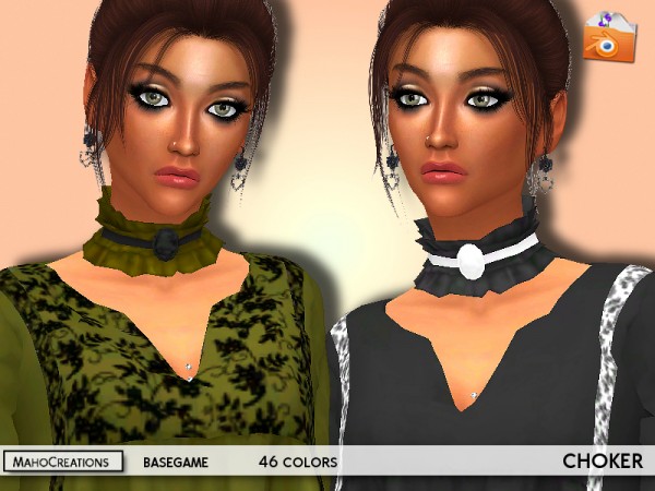 The Sims Resource: Choker by MahoCreations