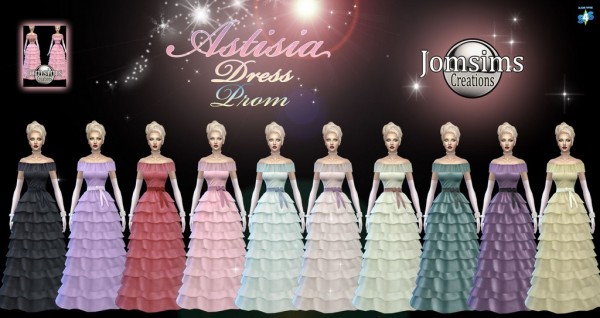  Jom Sims Creations: Astisia gown