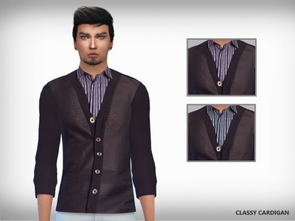  The Sims Resource: Classy Cardigan by Puresim