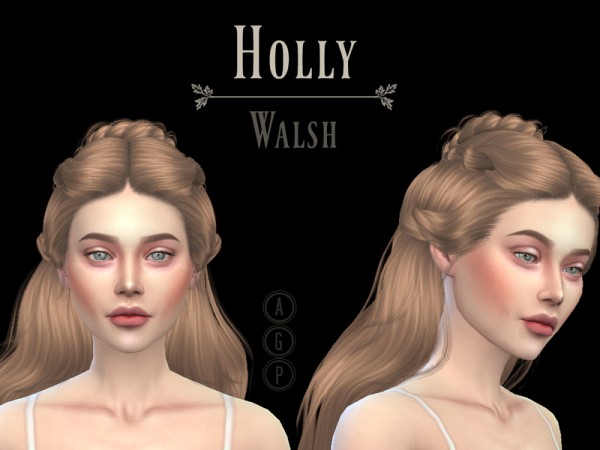  The Sims Resource: Holly Walsh by AdisonGracePierce