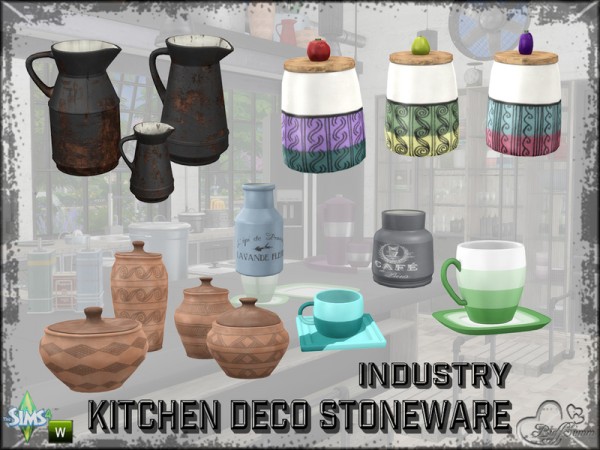  The Sims Resource: Kitchen Industry Deco Pt.2 by BuffSumm