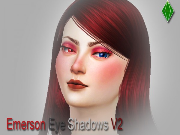  The Sims Resource: Emerson Eye Shadows V2 by LPJ Sims
