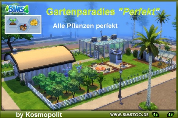  Blackys Sims 4 Zoo: Perfekt garden paradise by Kosmopolit