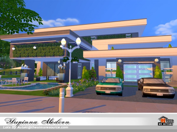  The Sims Resource: Yupinna Modernhouse by Autaki