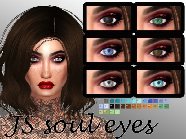  The Sims Resource: Soul eyes by JigglySimmer