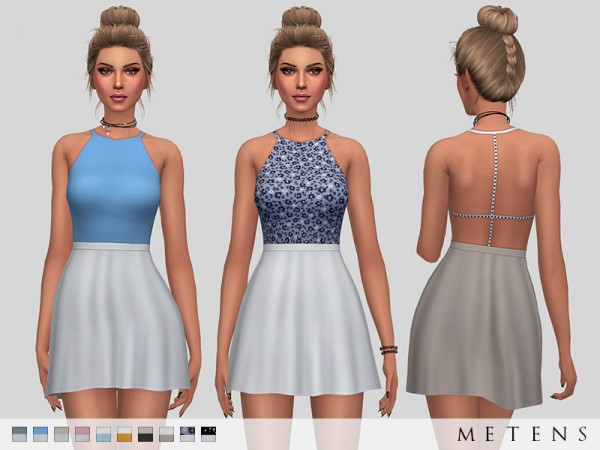  The Sims Resource: Poppy Dress by Metens