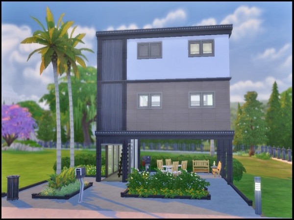  The Sims Resource: Modern Abode house by Fatouma