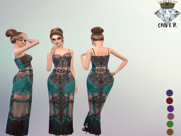  The Sims Resource: Nude Dress by MadameChvlr