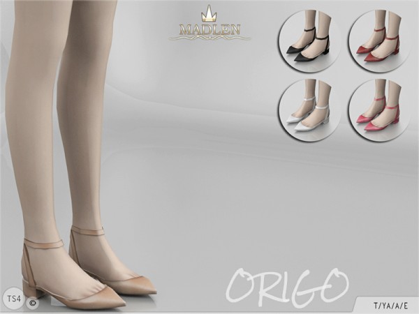  The Sims Resource: Madlen Origo Shoes by MJ95
