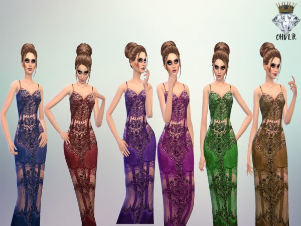  The Sims Resource: Nude Dress by MadameChvlr