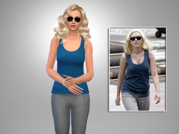  The Sims Resource: Scarlett Johansson by sand y
