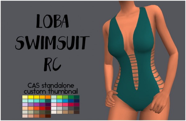  Simsworkshop: Sympxls Loba Swimsuit