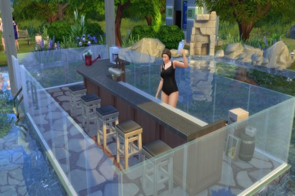  Blackys Sims 4 Zoo: Cut a see house by Dschungelkatze