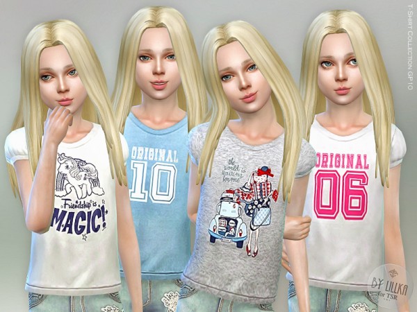  The Sims Resource: T  Shirt Collection GP10 by lillka