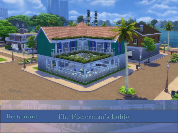  The Sims Resource: The Fishermans Lobby NoCC by Volvenom