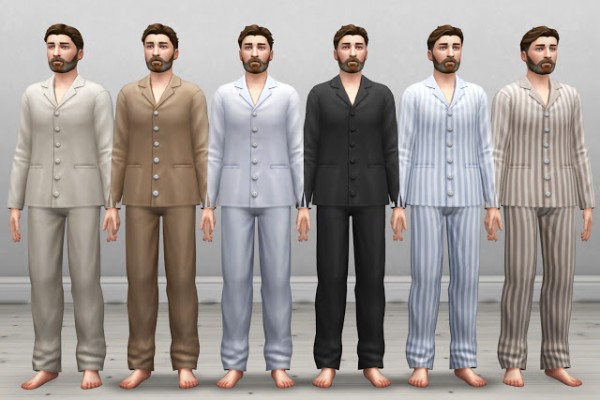  History Lovers Sims Blog: Edwardian men`s nightwear