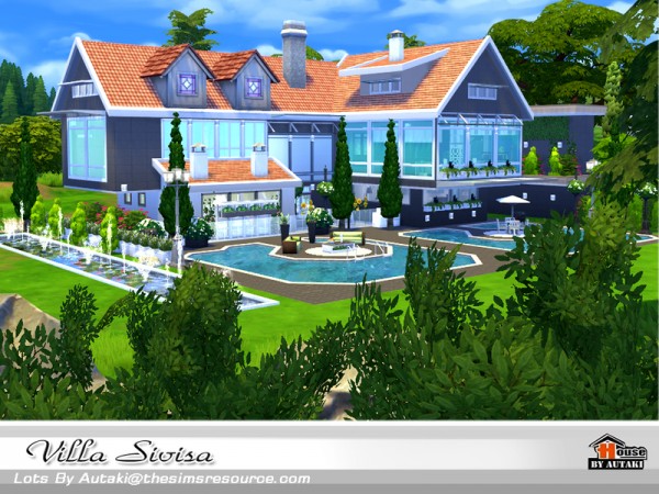  The Sims Resource: Villa Sivisa by Autaki