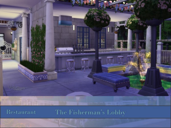  The Sims Resource: The Fishermans Lobby NoCC by Volvenom