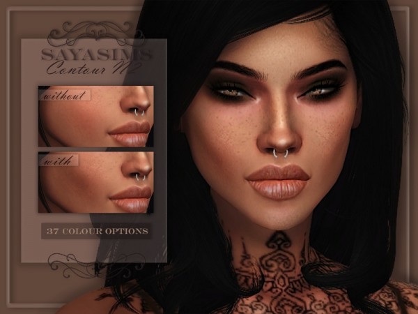  The Sims Resource: Contour N2 by Saya Sims