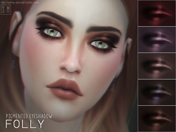  The Sims Resource: Folly  Eyeshadow by Screaming Mustard