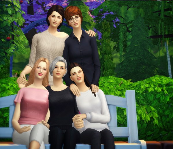 Rusty Nail: Family portret • Sims 4 Downloads
