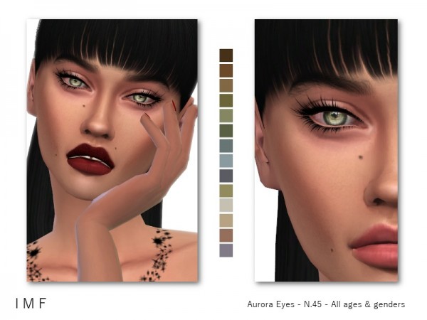  The Sims Resource: Aurora Eyes N.45 by IzzieMcFire