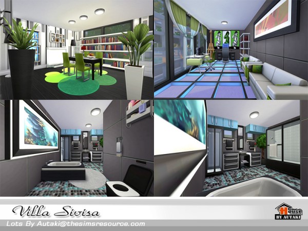  The Sims Resource: Villa Sivisa by Autaki