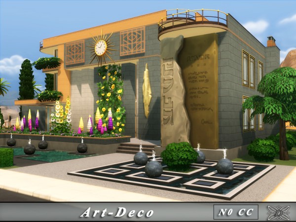  The Sims Resource: Art Deco   No CC by Danuta 720