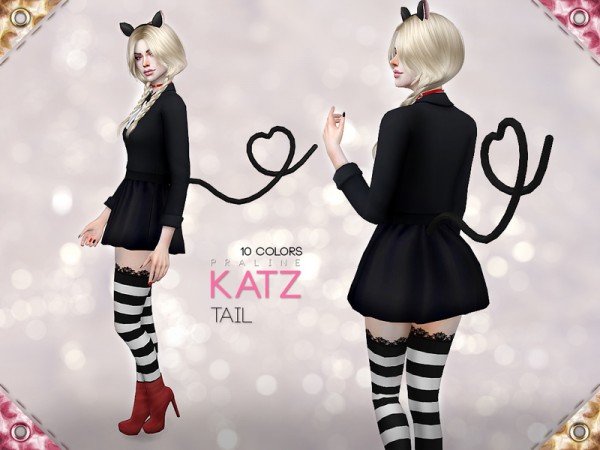  The Sims Resource: Katz Tail by Pralinesims