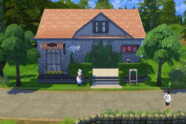  Blackys Sims 4 Zoo: The Booing Sim house by Dschungelkatze