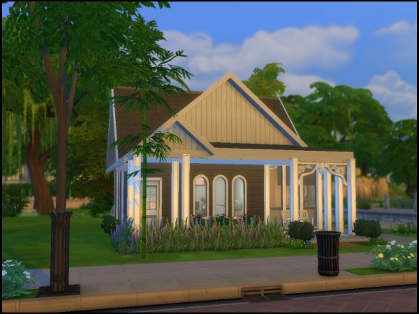  The Sims Resource: Wooden Bungalow by Fatouma