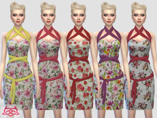  The Sims Resource: Mozzy dress recolor 3 by Colores Urbanos