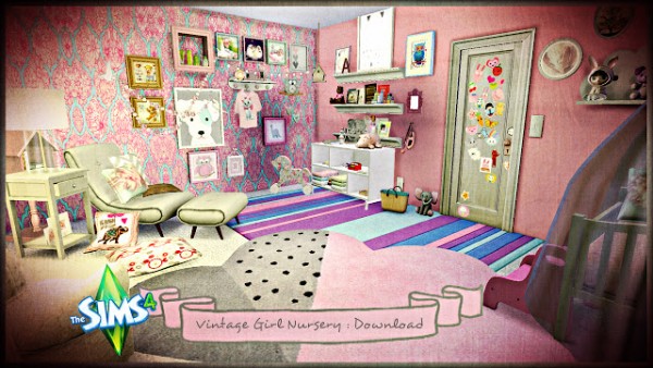  Pandashtproductions: Vintage Girl Nursery