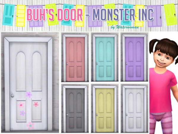  Akisima Sims Blog: Buhs Door and Prints   Monster AG