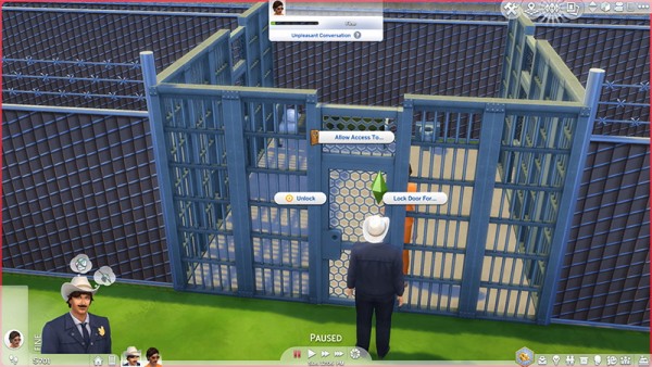  Mod The Sims: Prison Set   Working Jail Doors and more by wintermuteai1