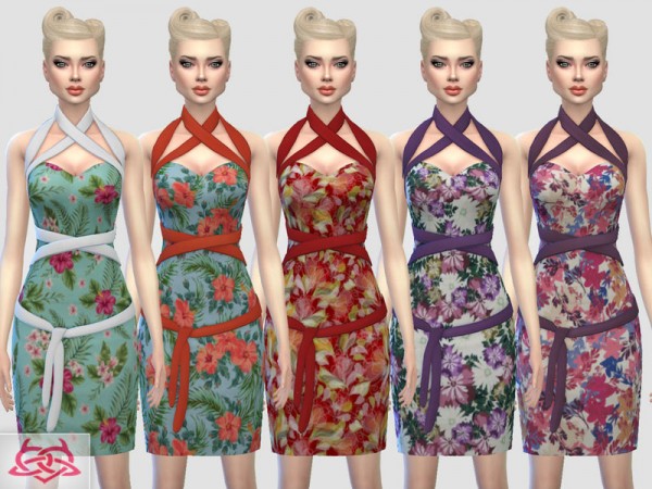  The Sims Resource: Mozzy dress recolor 3 by Colores Urbanos