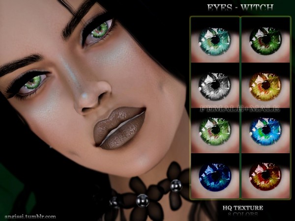  The Sims Resource: Witch eyes by ANGISSI