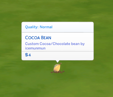  Mod The Sims: Harvestable Cocoa Bean Override by icemunmun