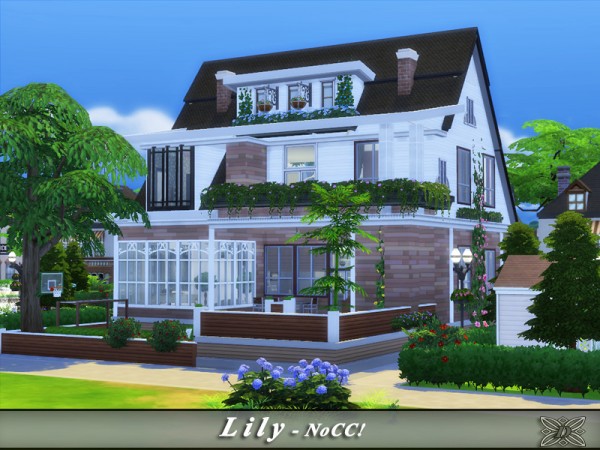  The Sims Resource: Lily house by Danuta720
