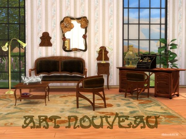  The Sims Resource: Art Nouveau Sample by ShinoKCR