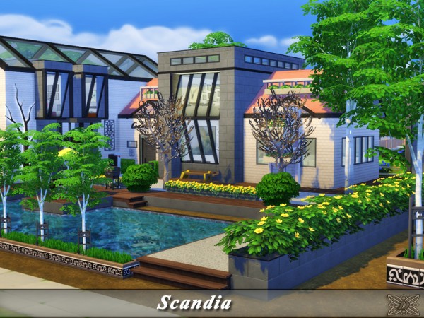  The Sims Resource: Scandia house by Danuta720