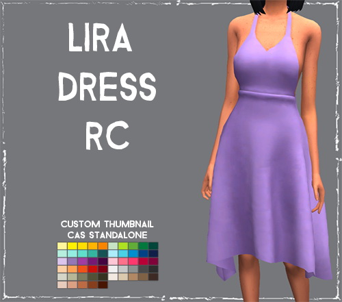  Simsworkshop: Lira Dress by Sympxls