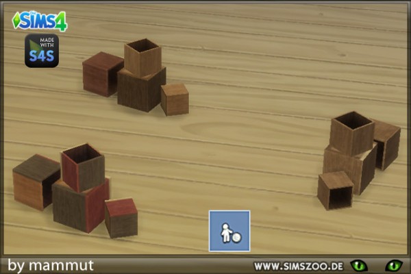 Blackys Sims 4 Zoo: Stack boxes by mammut